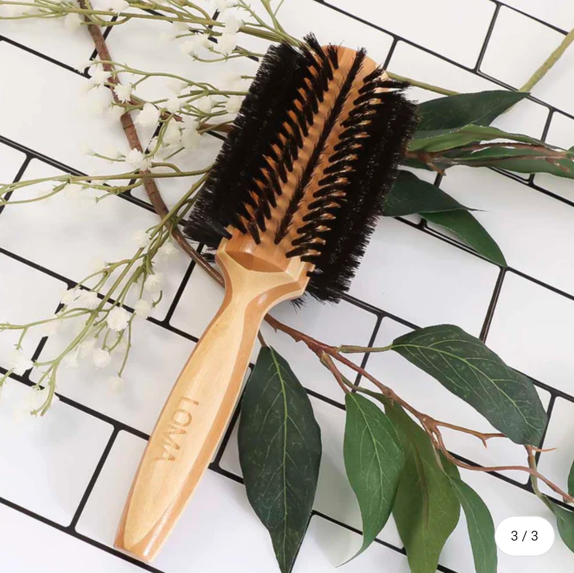 BAMBOO ROUND BRUSH
