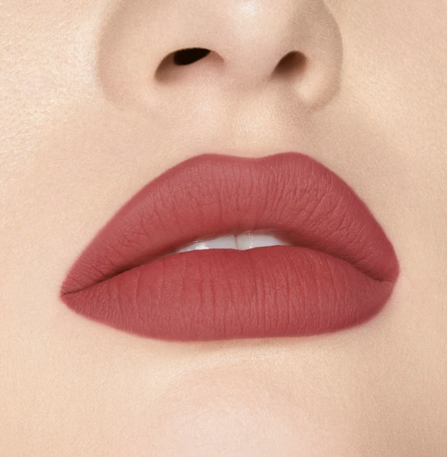 deep rose matte lipstick