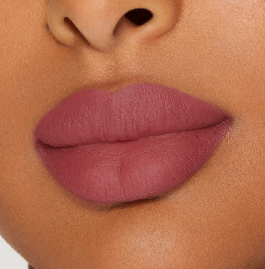 deep rose matte lipstick