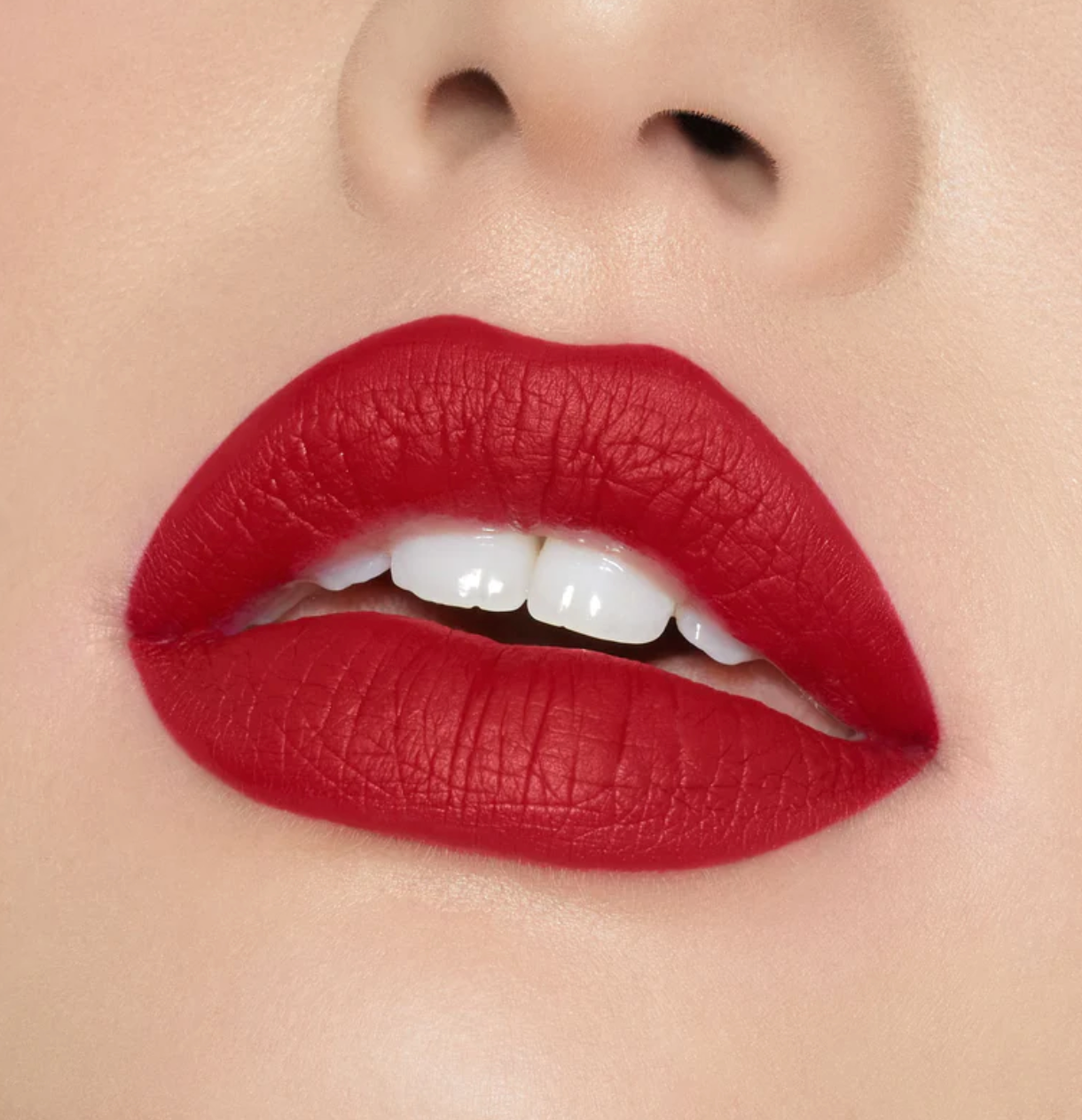 red matte lipstick